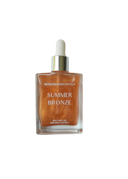 bronze body oil