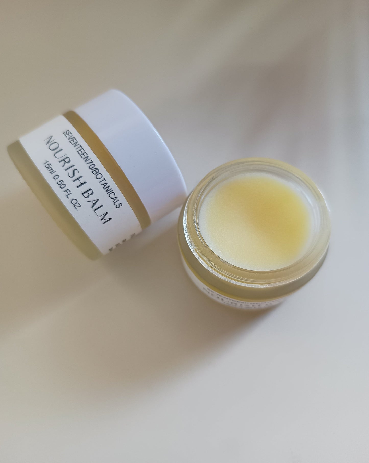 lemon colour lip balm