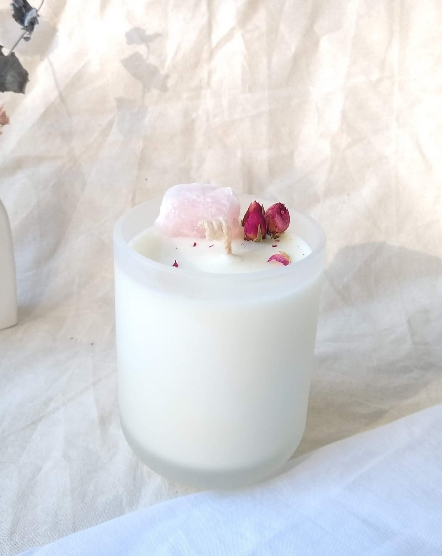 Peony Petal - Peony with Rose Quartz