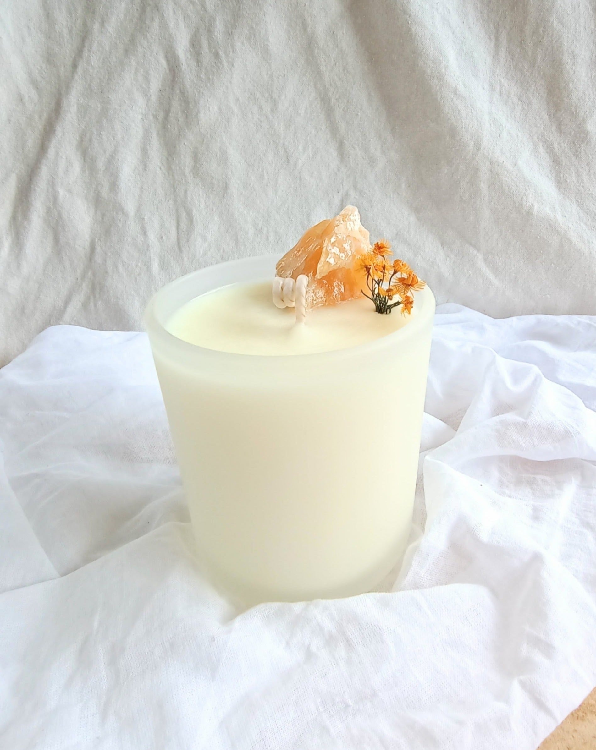 golden wattle soy candle