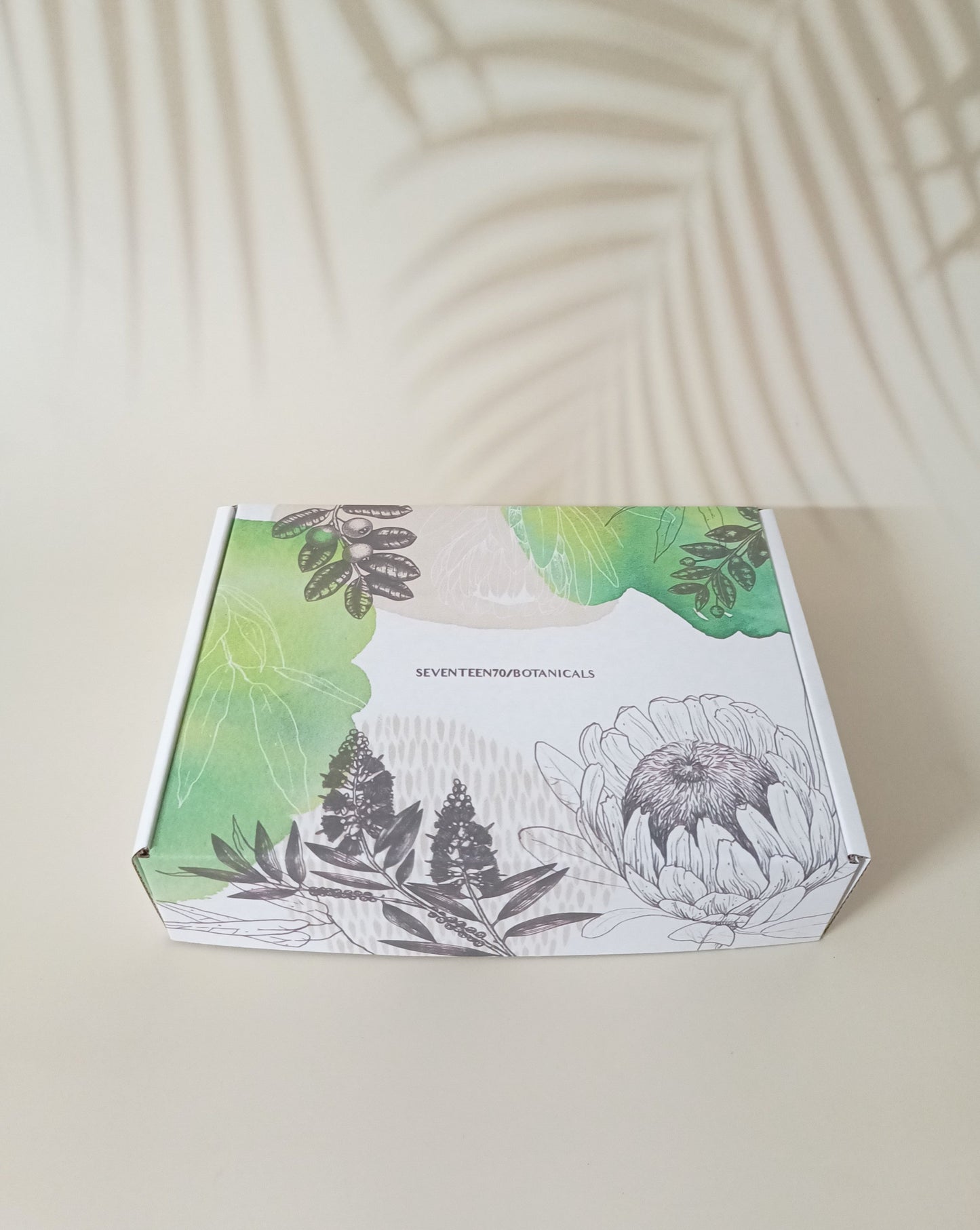 Kakadu Plum Mini Candle & Diffuser Gift Set with Blue Calcite Crystal