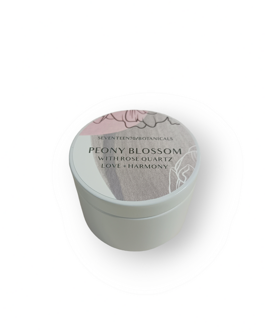 peony travel candle