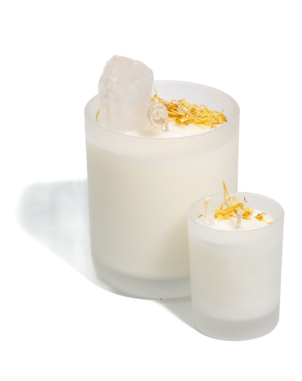 Salted Light – Caramel + Clear Quartz