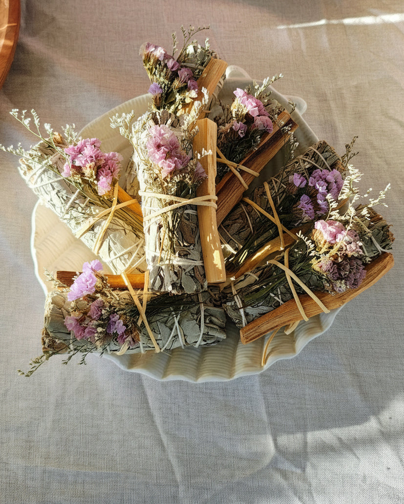 Palo Santo & Floral White Sage Bundle