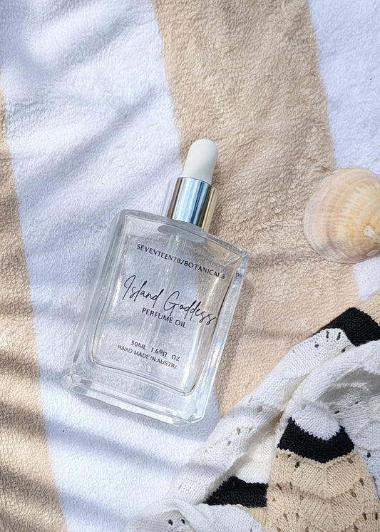 summer inspired perfume oil coconut scent