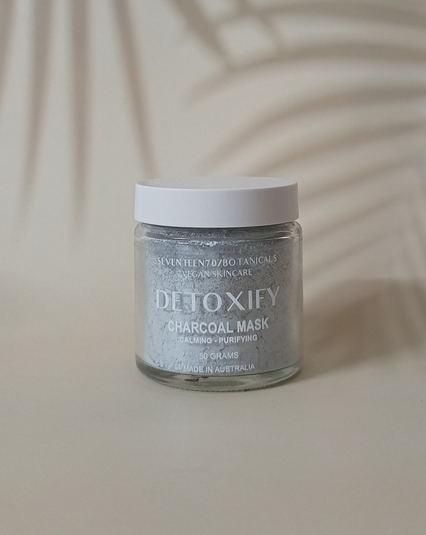 Detoxify Charcoal clay mask with Lavender