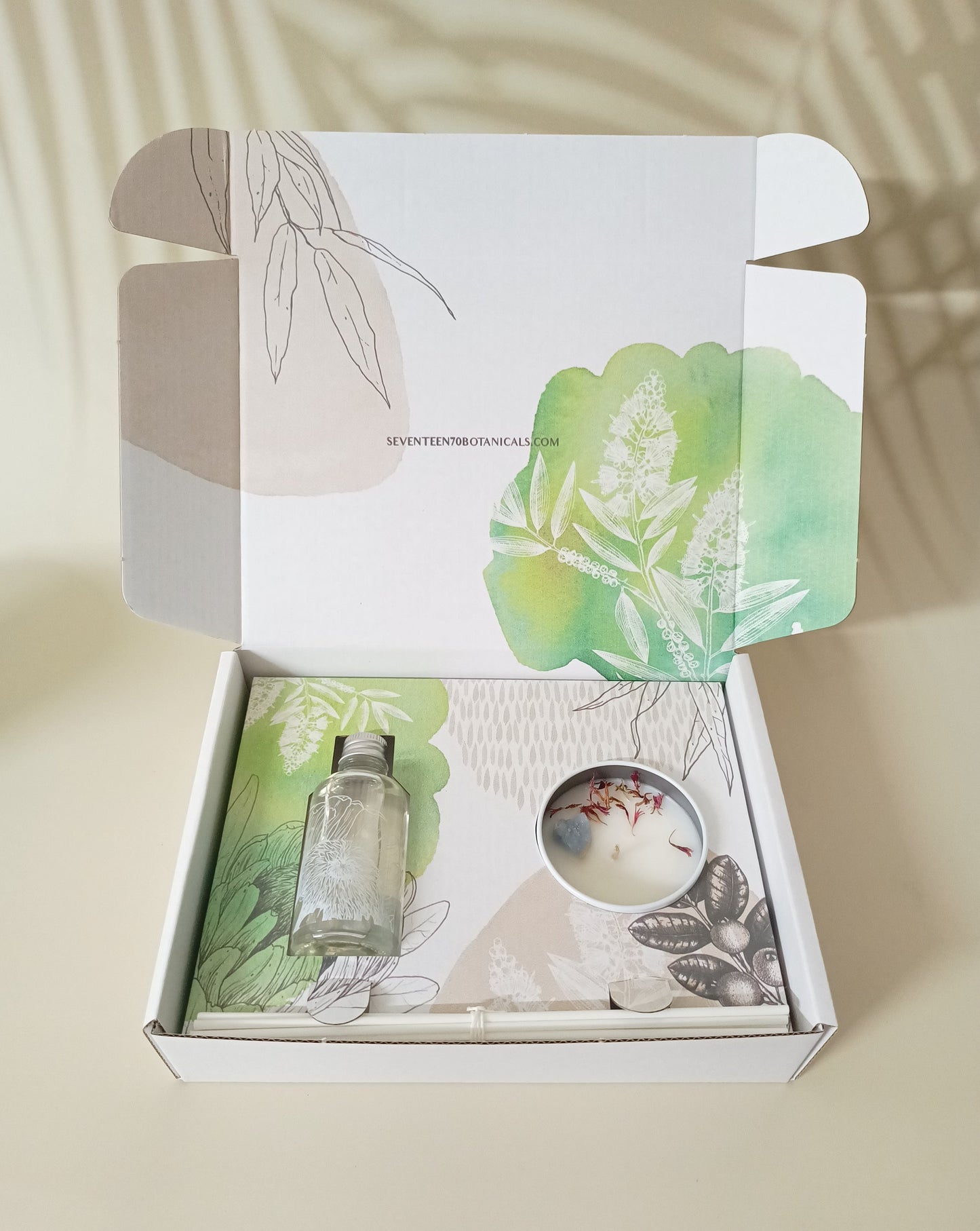 Mini Kakadu plum reed diffuser gift box set
