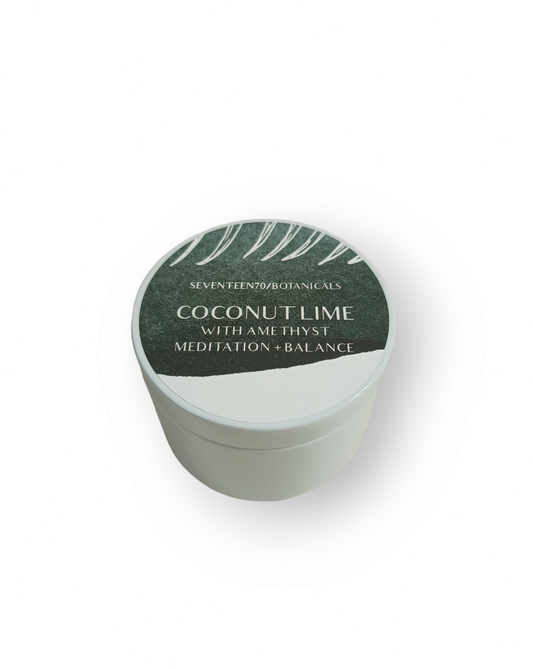 Coconut lime travel tin