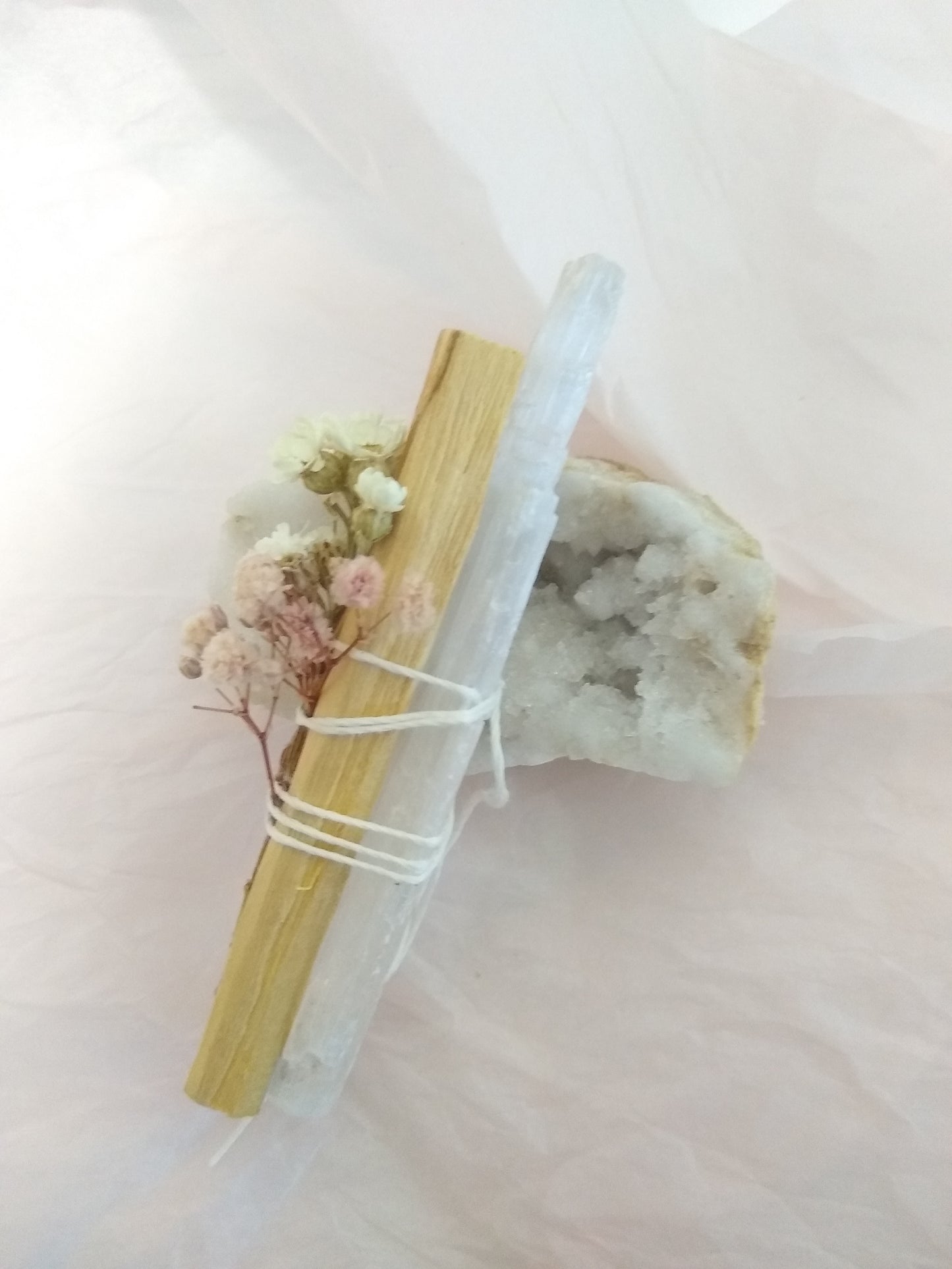 Palo Santo with Selenite